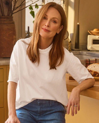 Frank & Eileen Perry Tee White