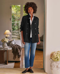 Frank & Eileen Peacoat Black