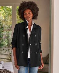 Frank & Eileen Peacoat Black