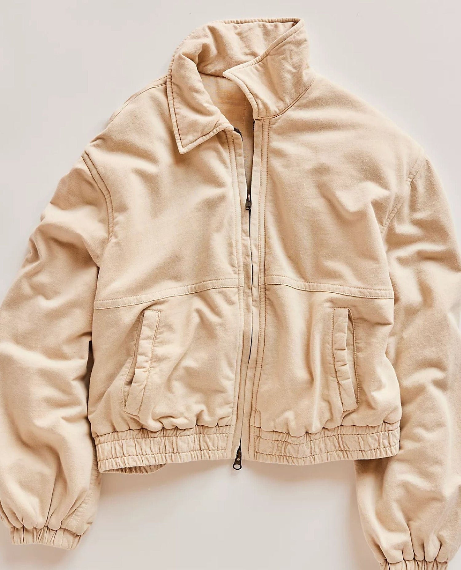 Birdie Track Jacket Puff Pastry