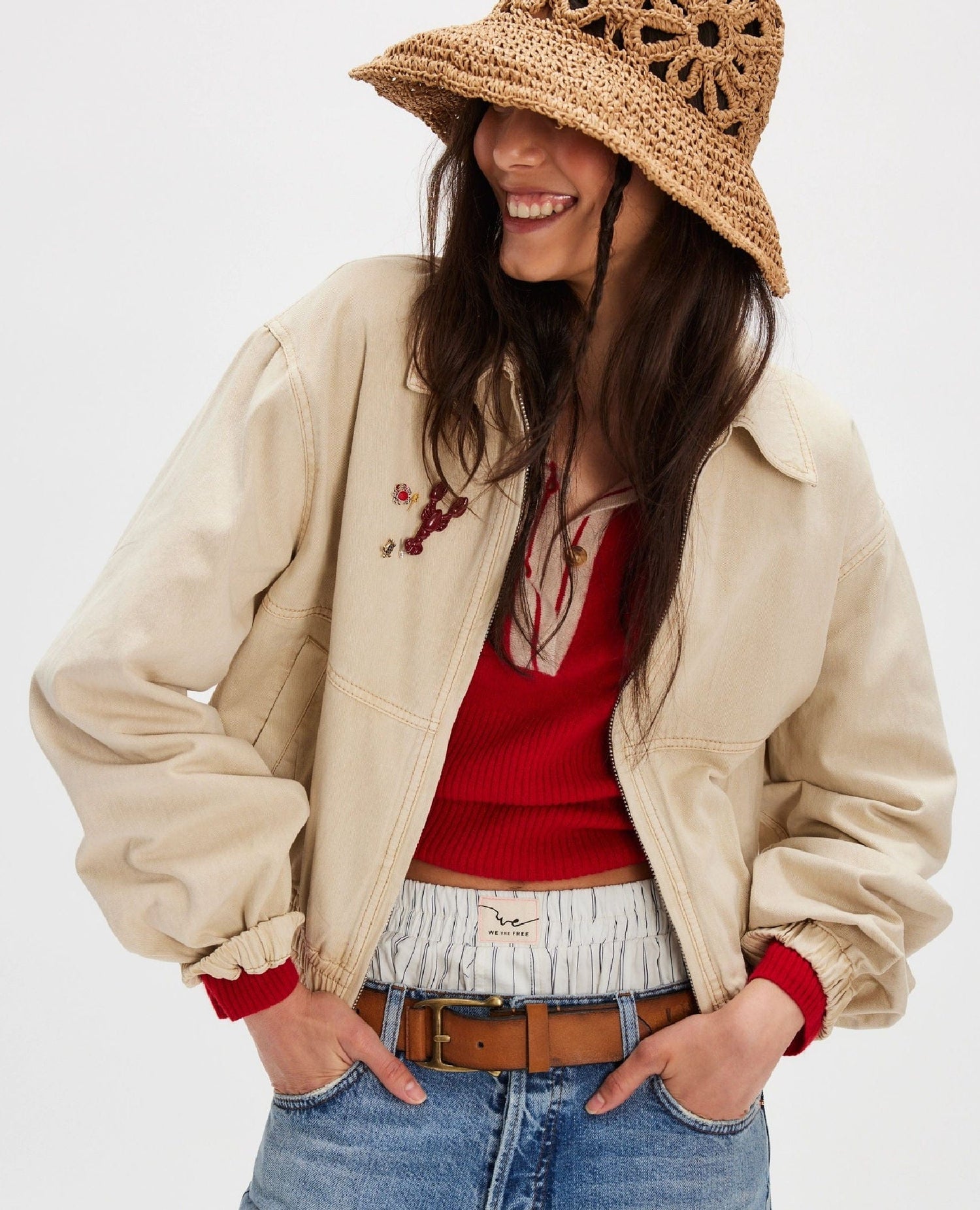 Birdie Track Jacket Puff Pastry