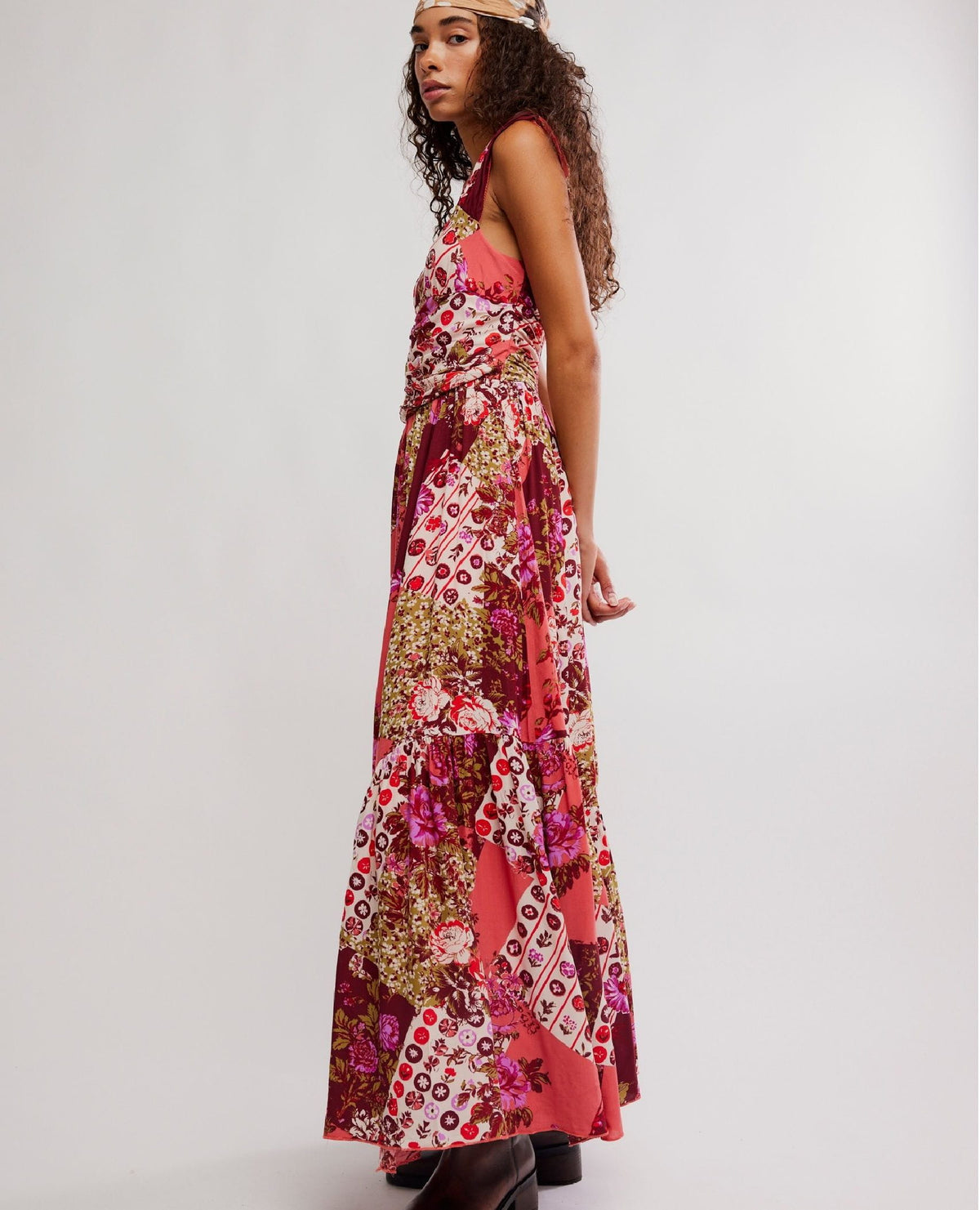 Sasha Strawberry Maxi Dress