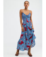 Sweet Nothings Midi Dress Blue