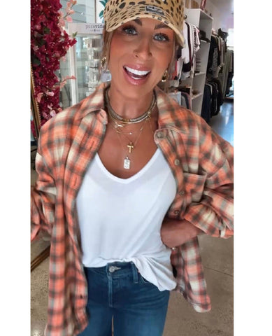 Ashley Flannel Sand Combo