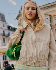 Birdie Track Jacket Puff Pastry