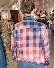 Indigo Sunset Flannel One Size