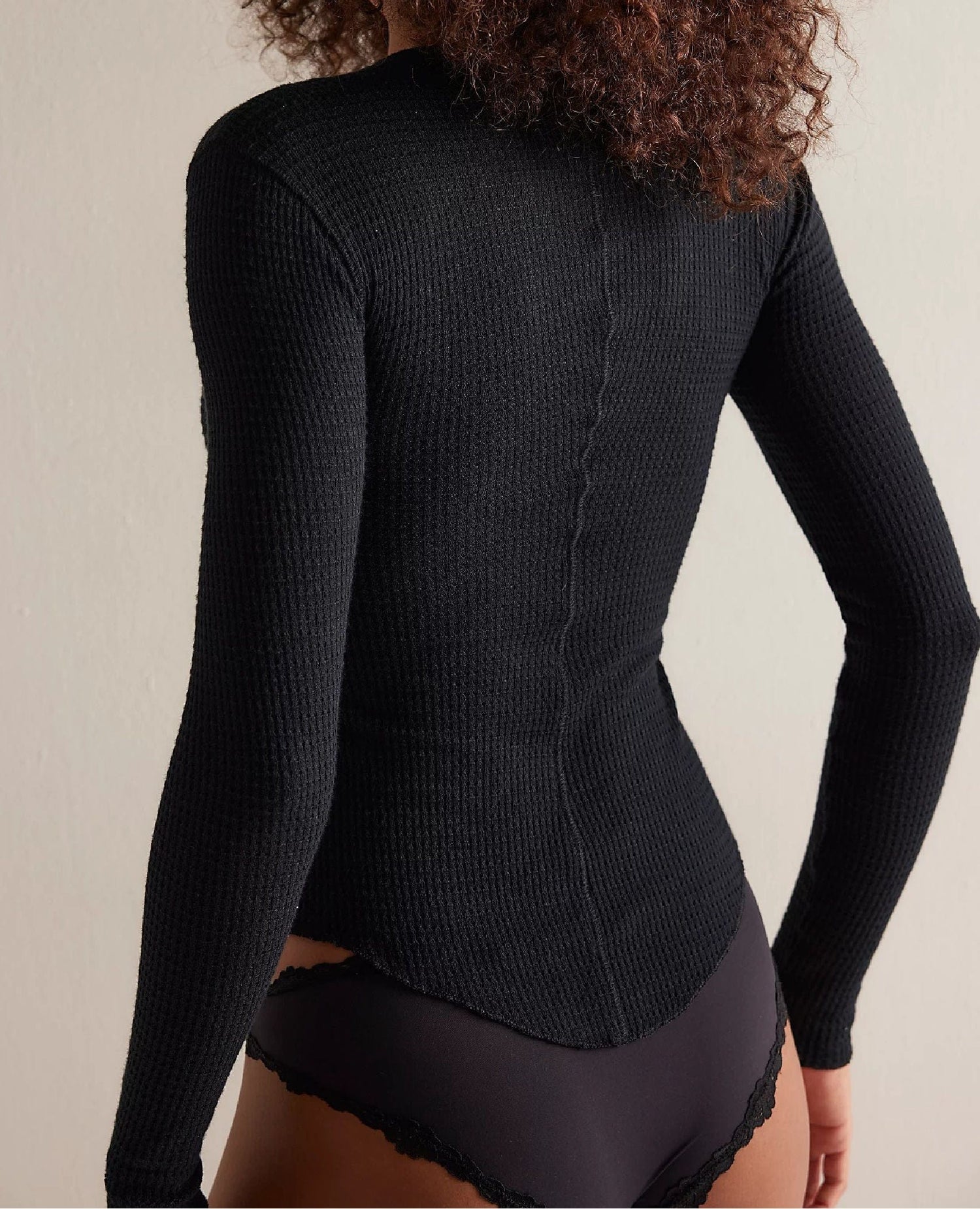 Going Places Cardi Thermal Black