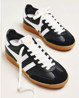 Gola Cyclone Leather Black Sneaker