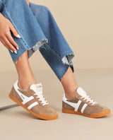 Elan Sneaker Tobacco Suede