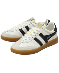 Gola Cyclone Leather Sneaker White/Black/Gum