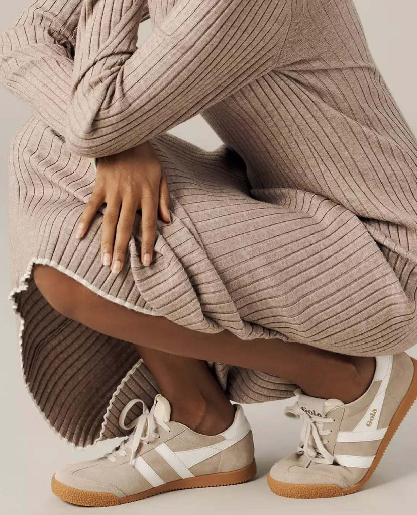 Gola Elan Sneaker Bone Suede