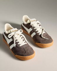 Gola Women's Elan Sneaker Mocha/White