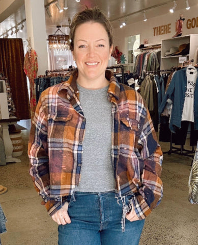 Golden Hour Flannel One Size