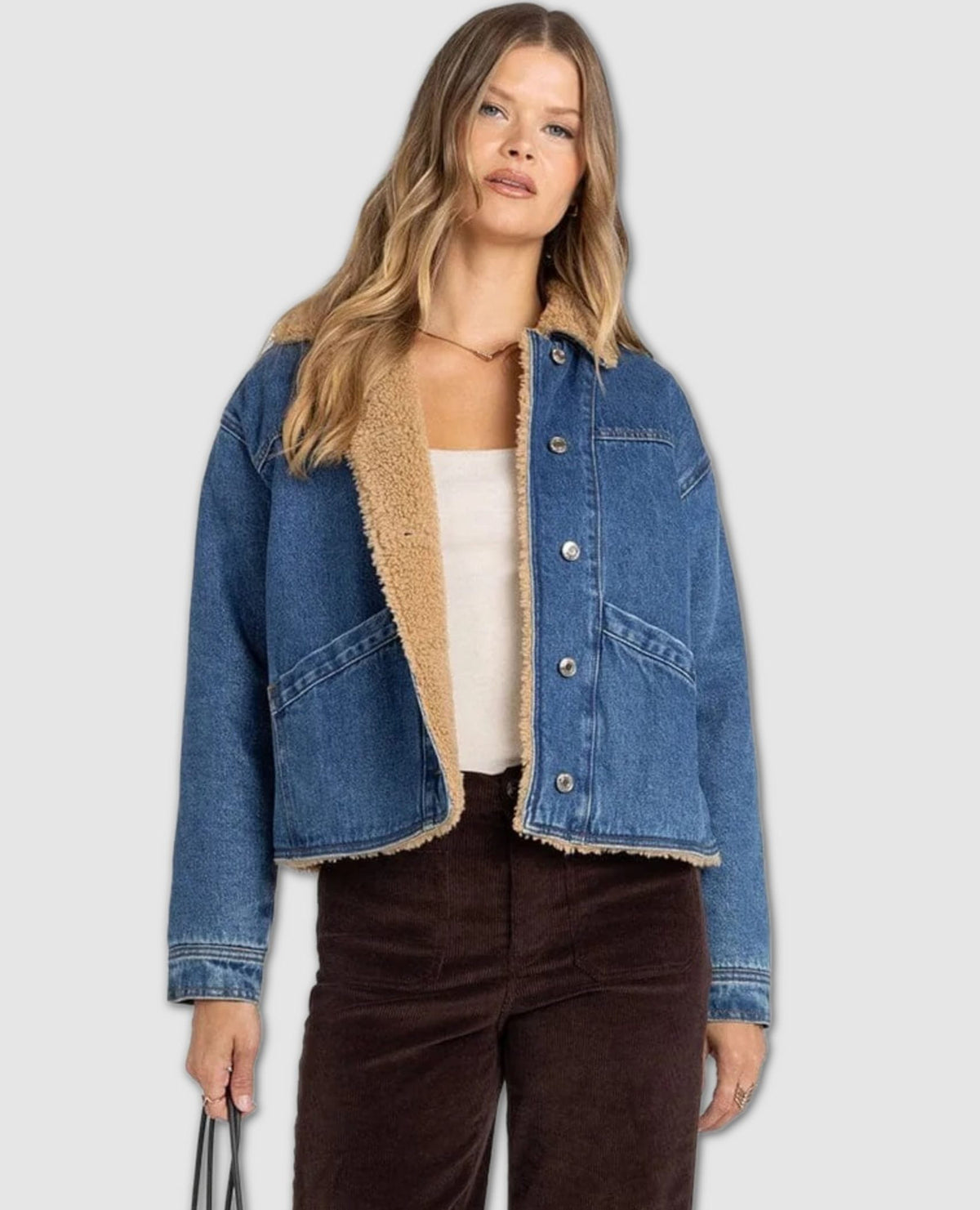 Gram Denim Sherpa Jacket