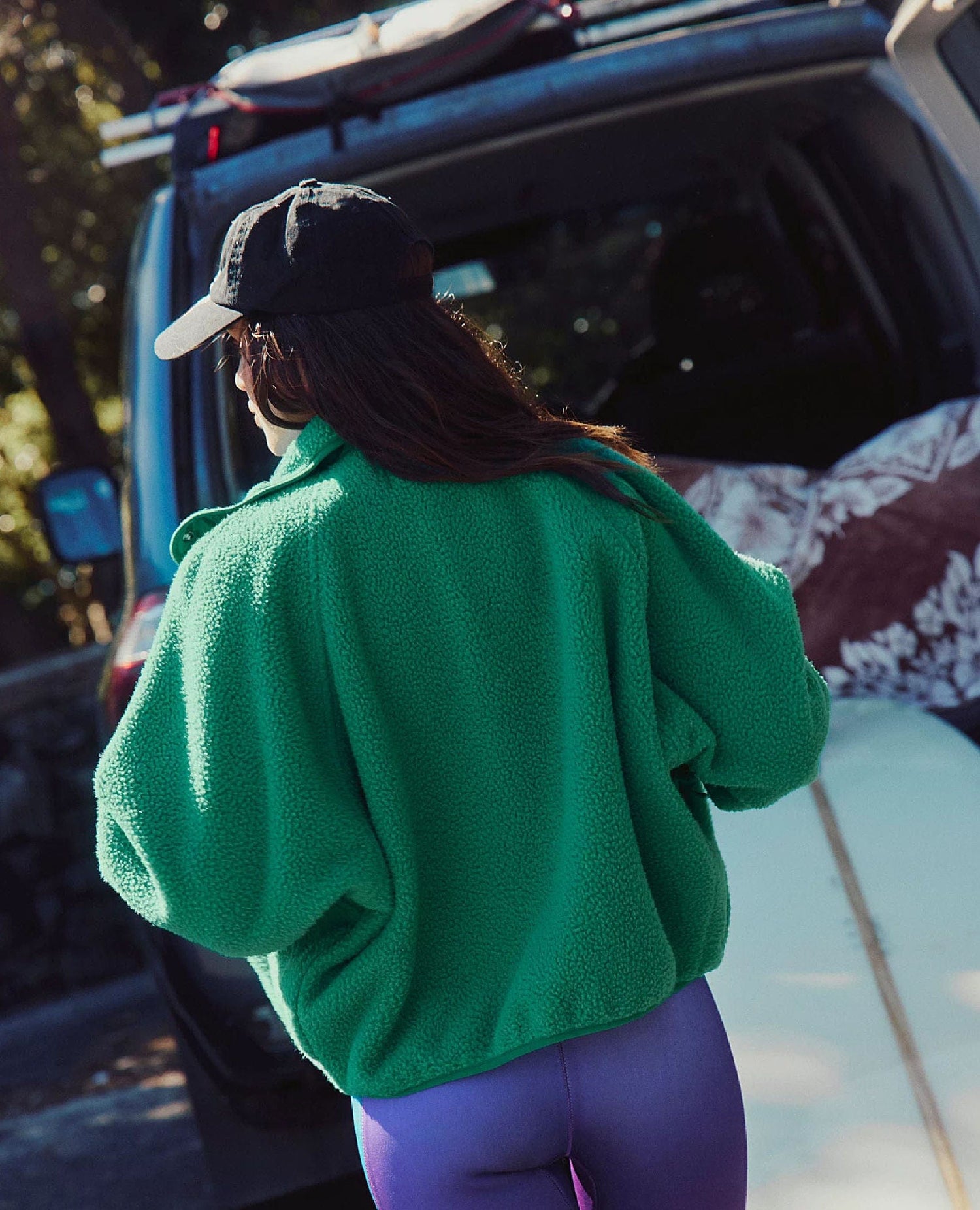 Hit The Slopes Jacket Green Glow