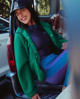 Hit The Slopes Jacket Green Glow