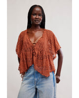 In Your Dreams Lace Top Toasted Cocoa