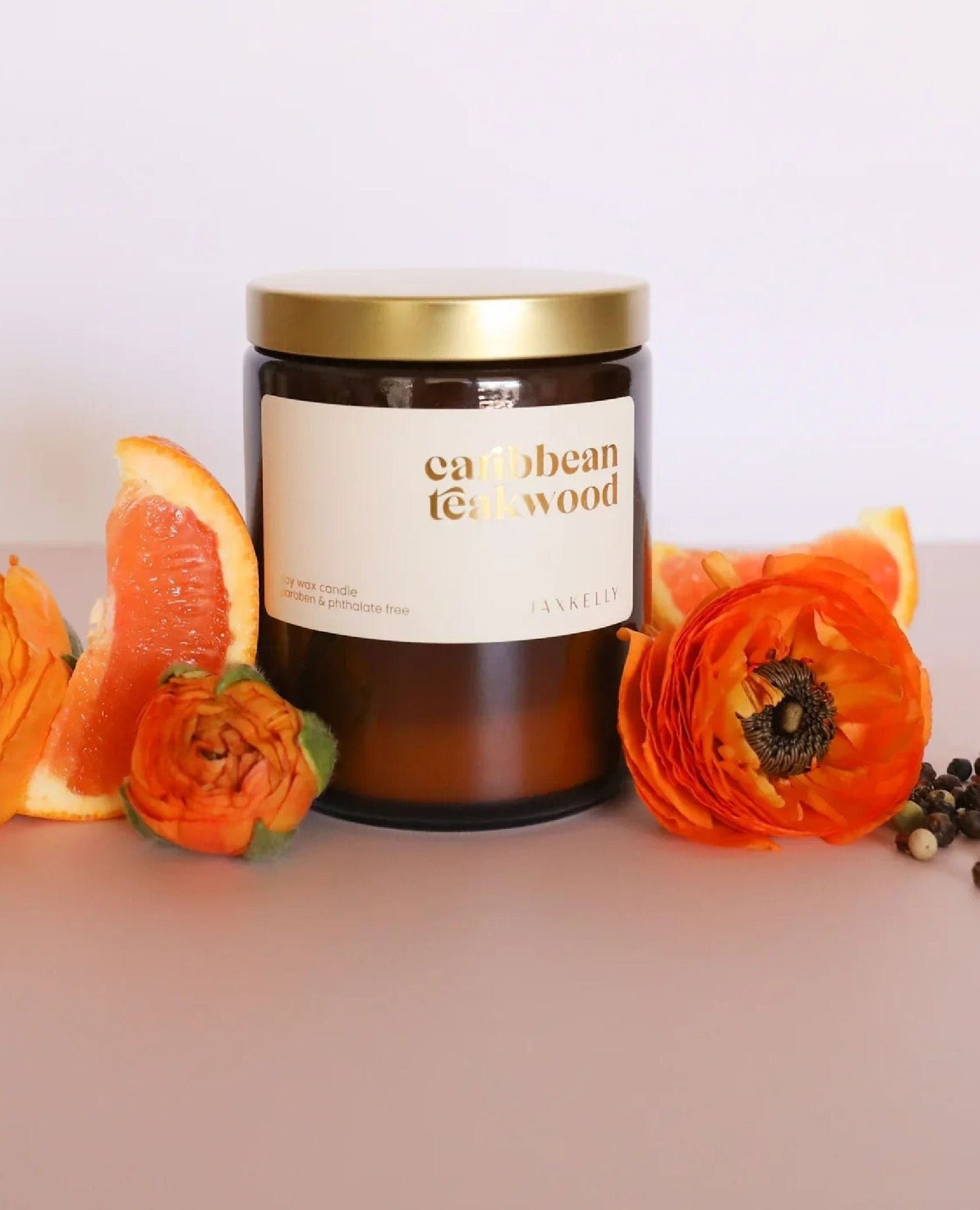 Caribbean Teakwood Candle  9oz