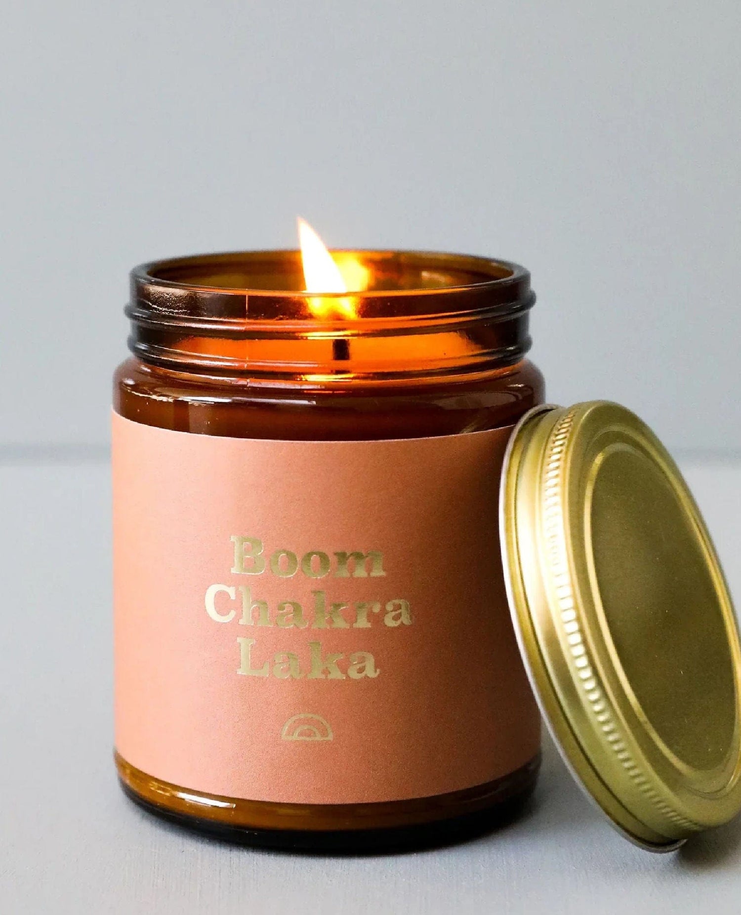 Mantra Candle Boom Chakra Laka 9oz
