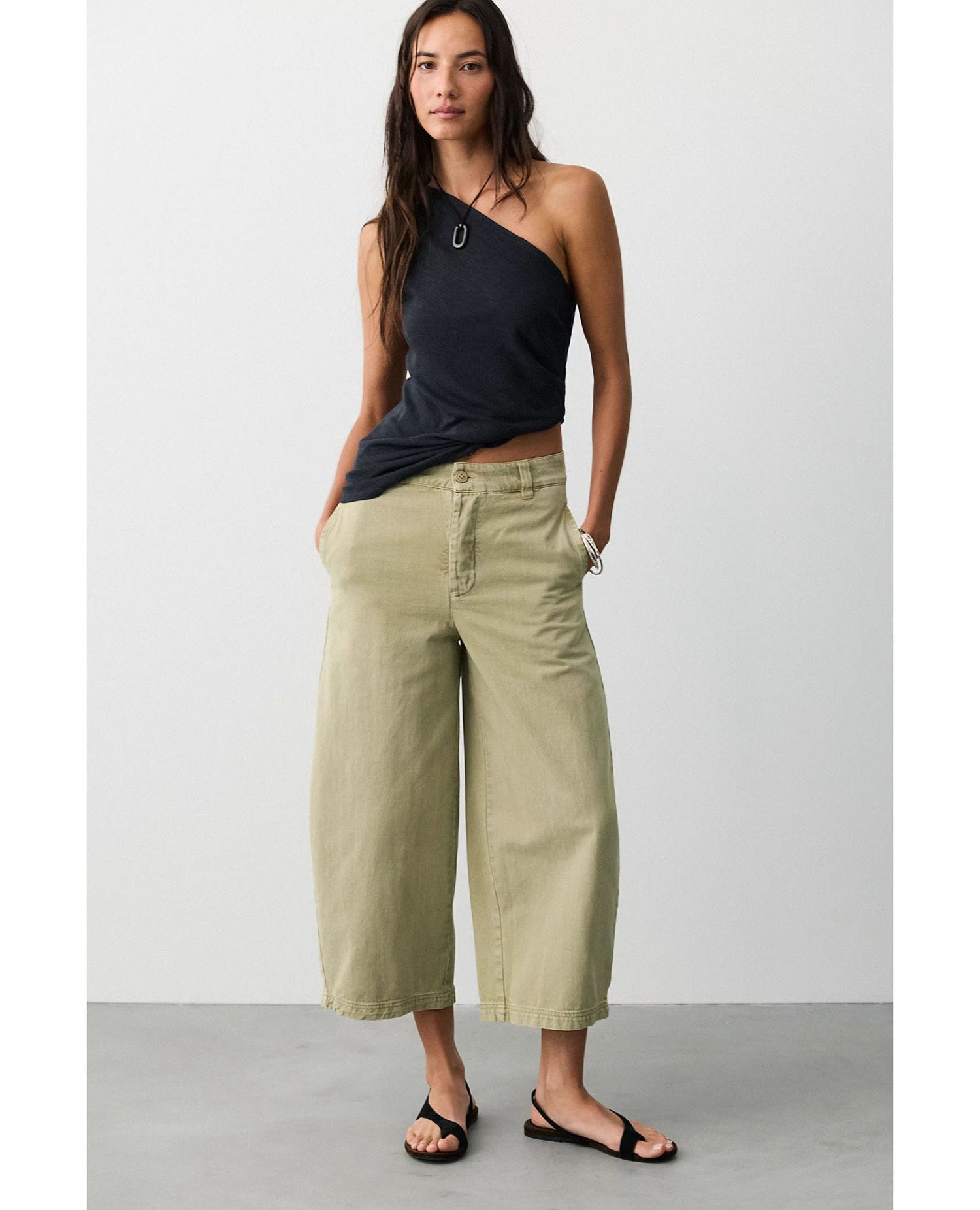 Laydown Chino Pant Aloe