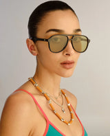 Tragic Magic Dark Olive Sunglasses