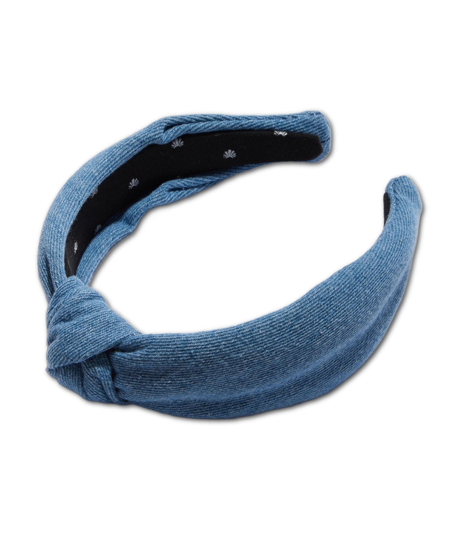Light Denim Knotted Headband