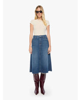 The Circle Midi Skirt Fray