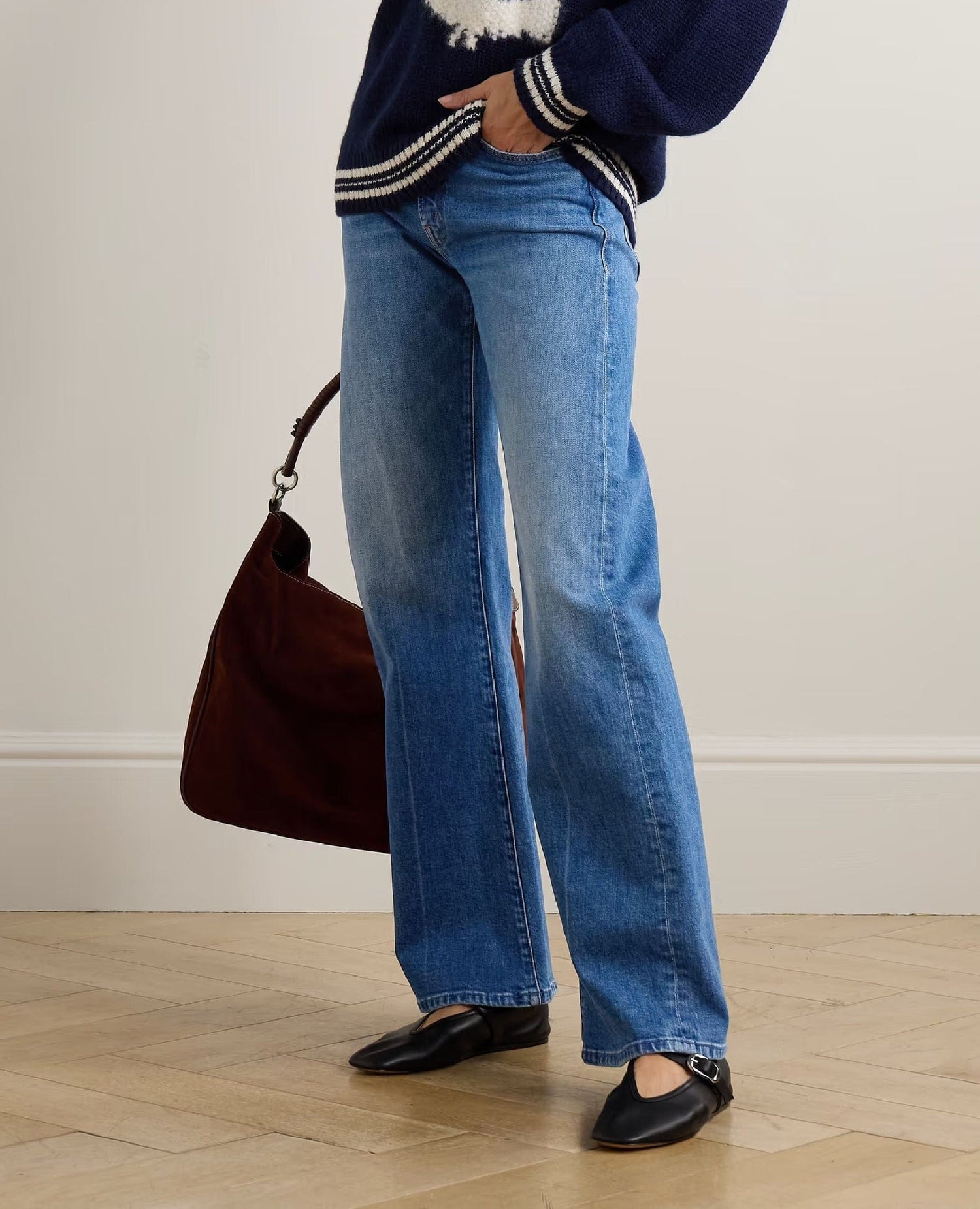 MOTHER Mid Rise Lasso Sneak