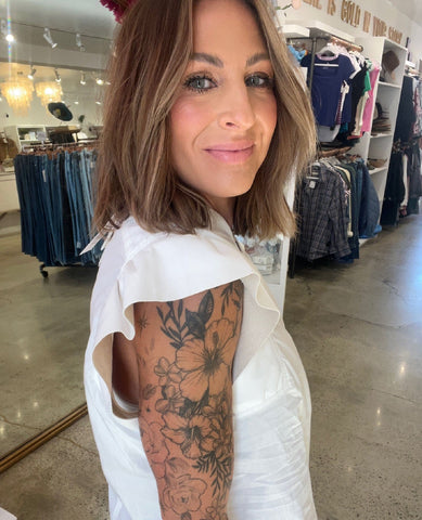 Melissa Nepton Blair Top Sleeveless Off White