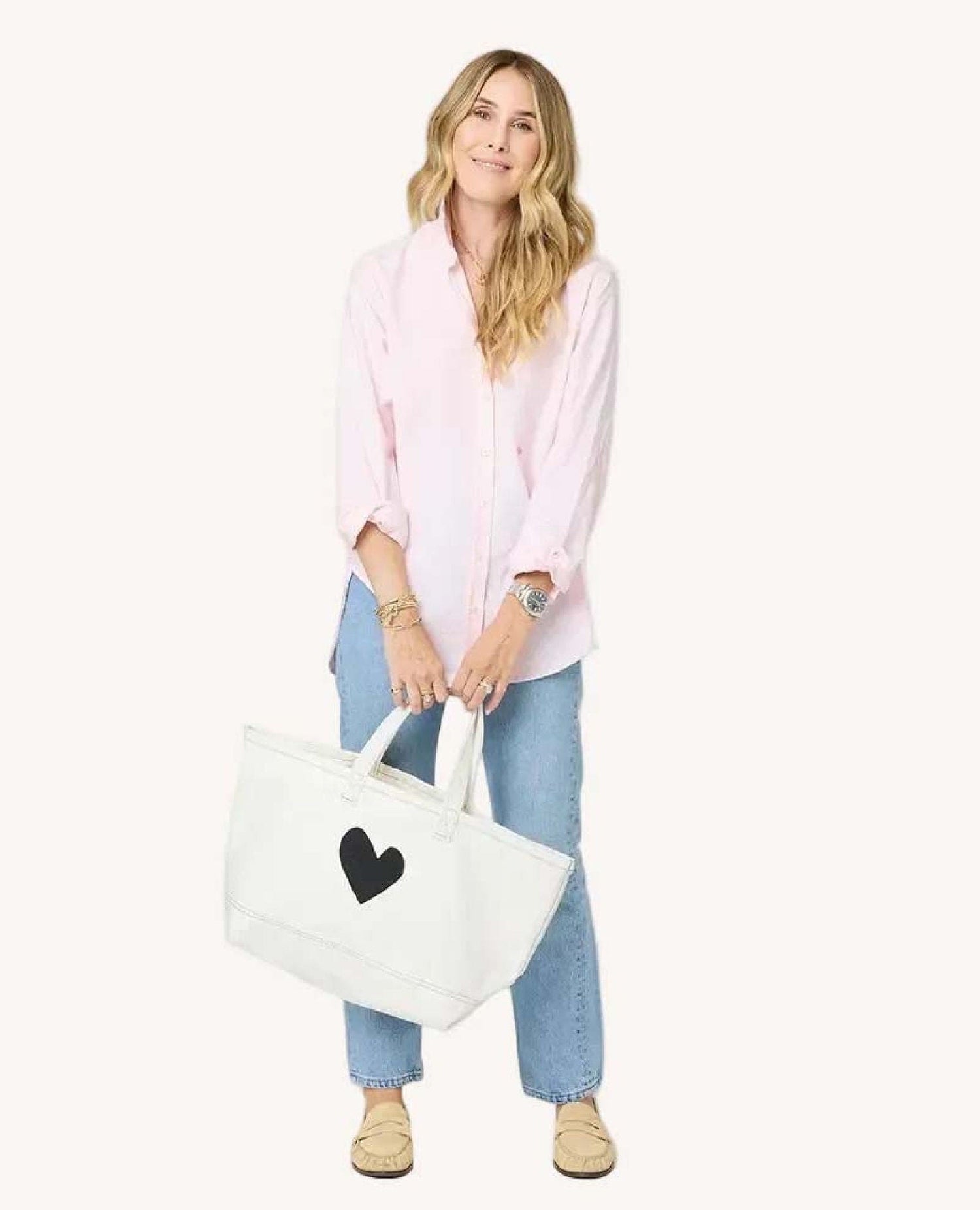 Kerri Rosenthal Shirt Pink Heart