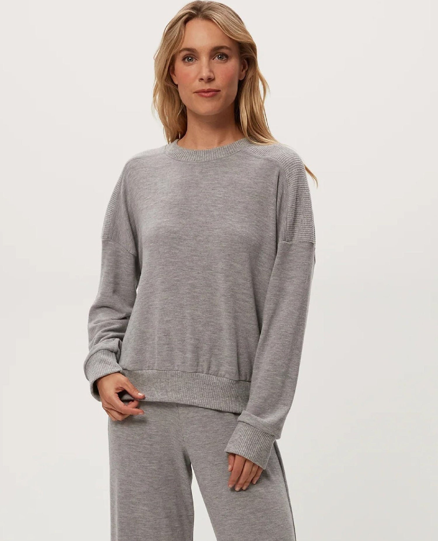 So Soft Pullover Marty Light Grey