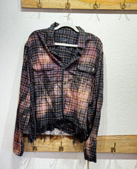 🌑 Midnight Stardust Flannel One Size