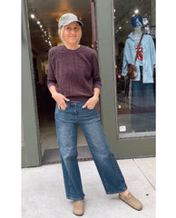 Midrise Relaxed Jean Dark Wash