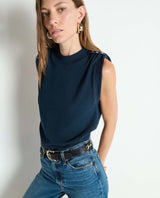 Mikka Tank Night Sky Gold