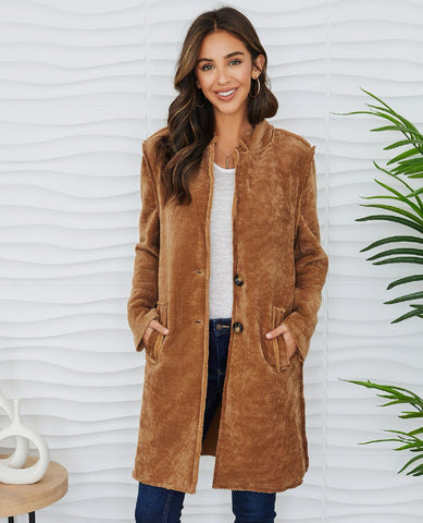 Milio Milano Camel Corduroy Jacket