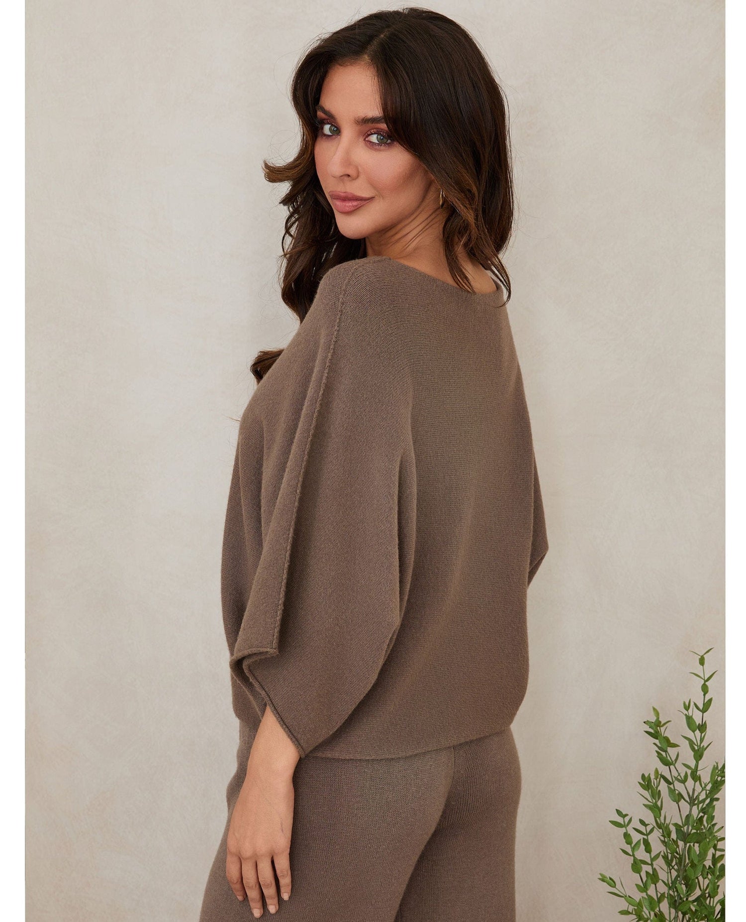 Cozy Short Sleeve Cafe Sweater