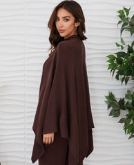 Milio Milano Espresso Knit Wrap