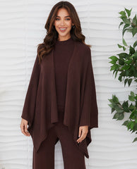 Milio Milano Espresso Knit Wrap