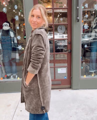 Cozy Corduroy Jacket Army Green