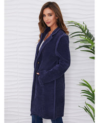 So Soft Corduroy Jacket Navy