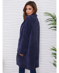 So Soft Corduroy Jacket Navy