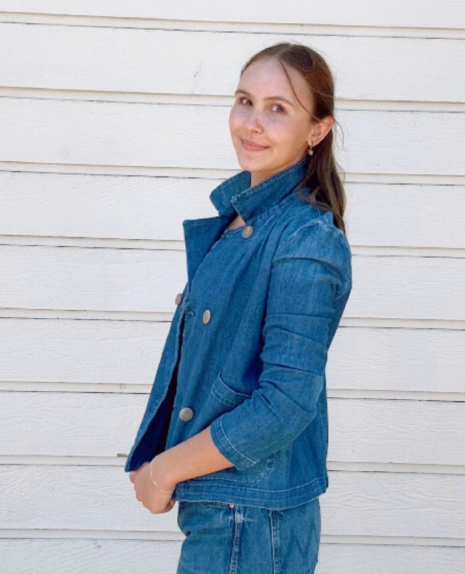 Belfast Denim Peacoat Blue
