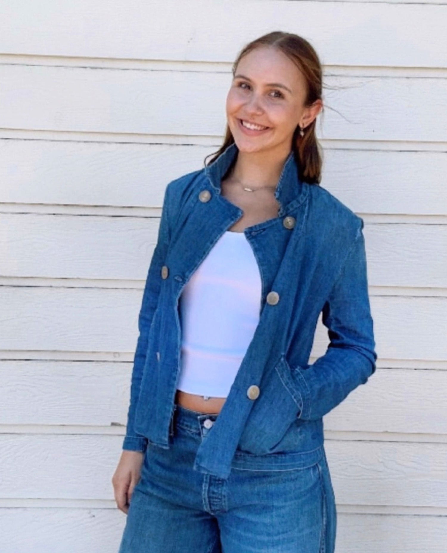 Belfast Denim Peacoat Vintage Blue