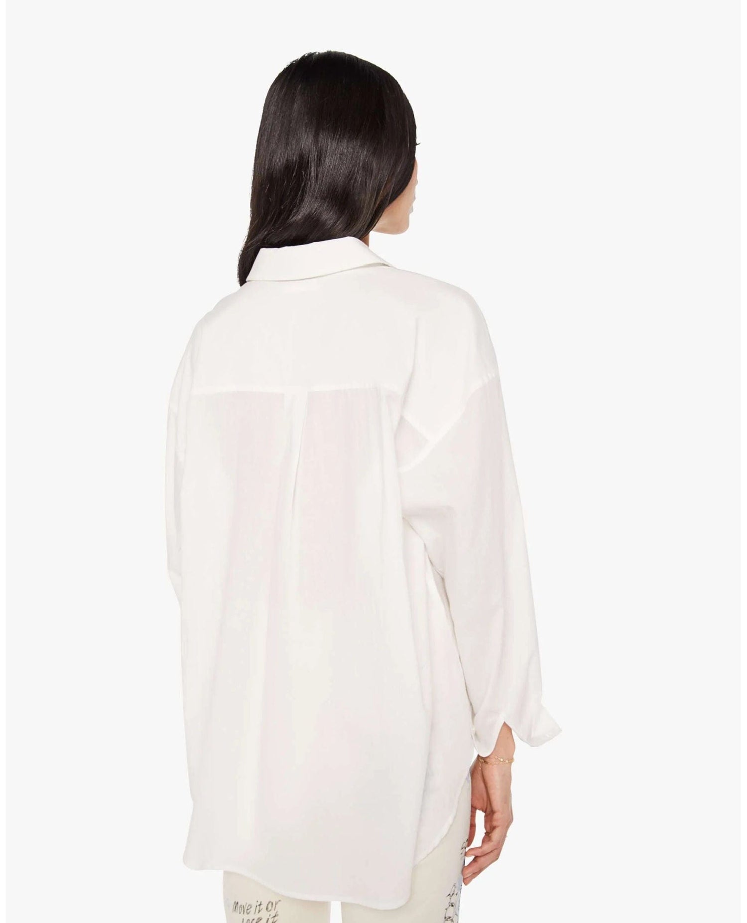 The Pushing Buttons Shirt White