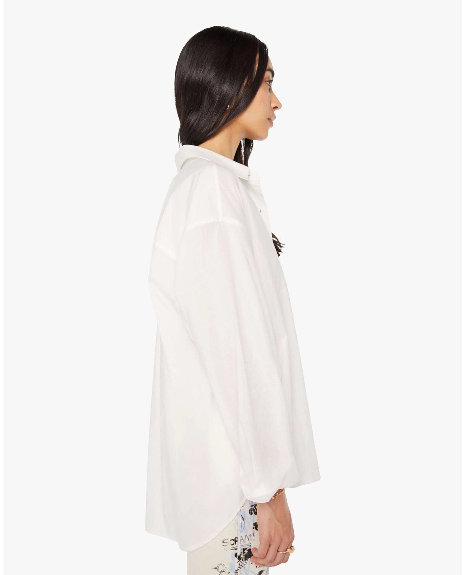 The Pushing Buttons Shirt White