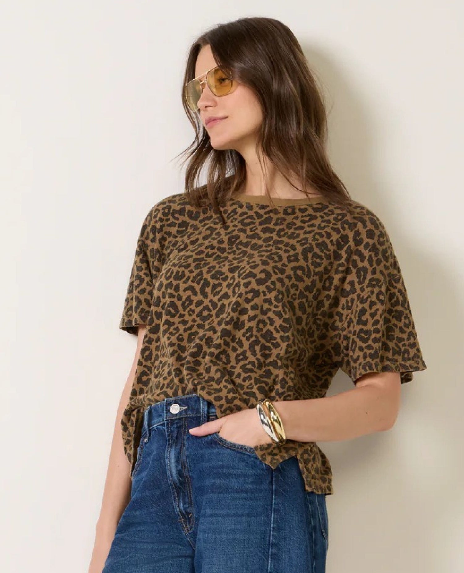 Leap Year Leopard Boxy Tee
