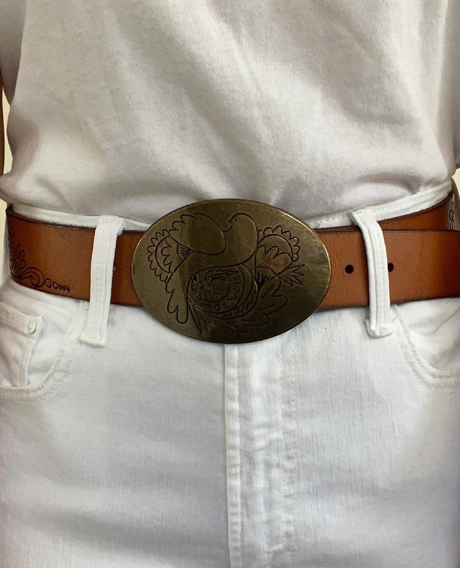 Mother F*cker The Ranch Belt Brown