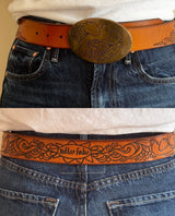 Mother F*cker The Ranch Belt Brown