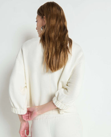 Geri Easy Sweatshirt Porcelain