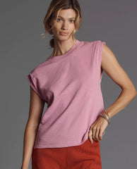 Nation Marina Muscle Tee Dahlia
